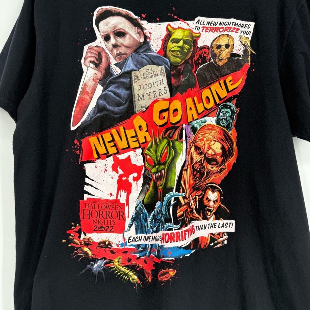Universal Studios Halloween Horror‎ Nights 2022 Shirt Size L - Picture 2 of 6